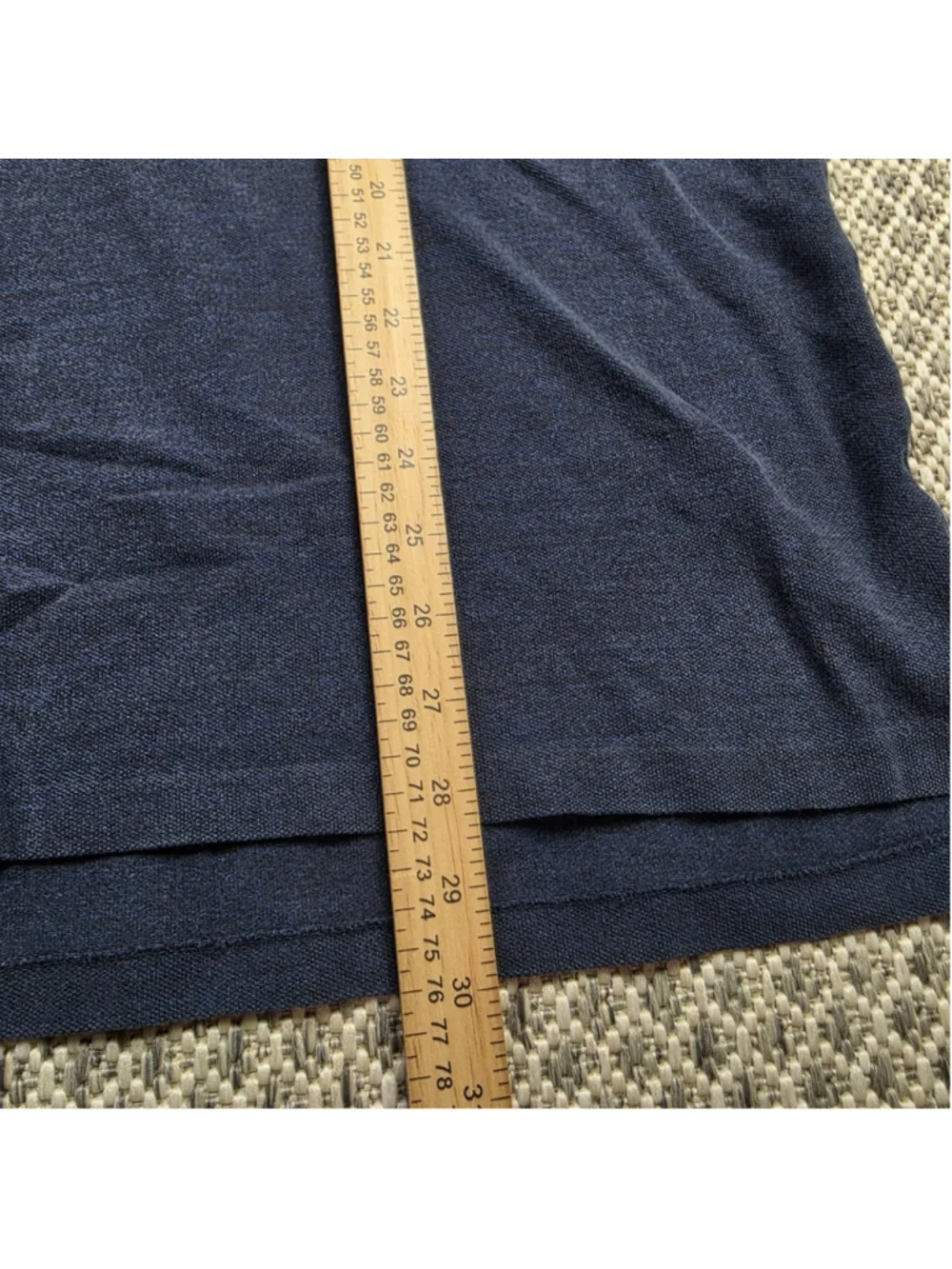 Polo Ralph Lauren Mens XXL Custom Slim Fit Navy Blue Pony Short Sleeve Polo
